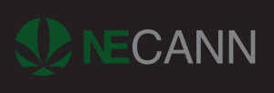 NECANN logo on black footer
