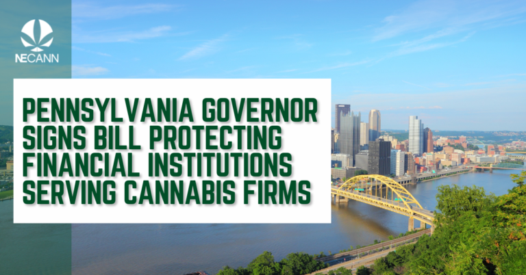 Bill Protecting Financial Institutions Serving Cannabis Firms