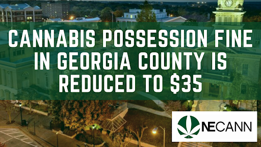 GA County Reduced Cannabis Possession Fine to $35