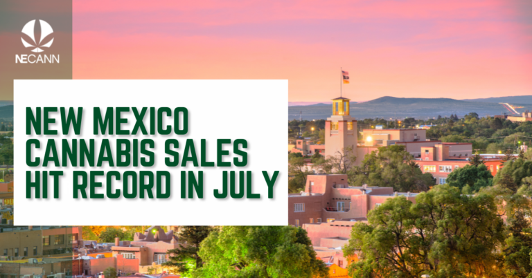 New Mexico cannabis sales hit a new record in July