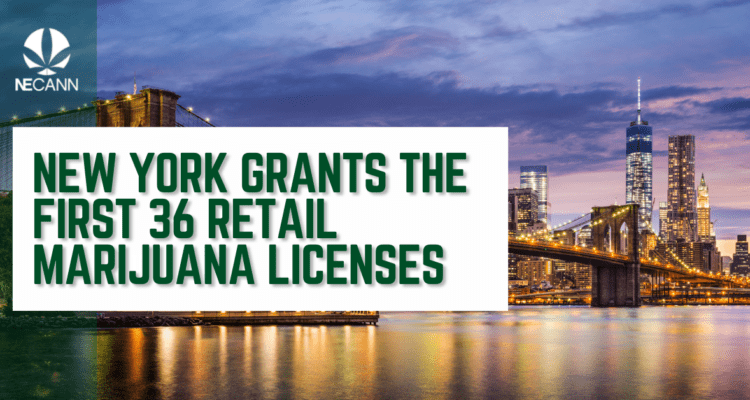 NY Issued 36 Retail Marijuana Licenses