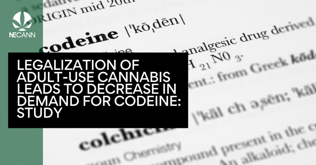 Legalization of Adult-Use Cannabis Leads to Decrease in Demand for Codeine Study