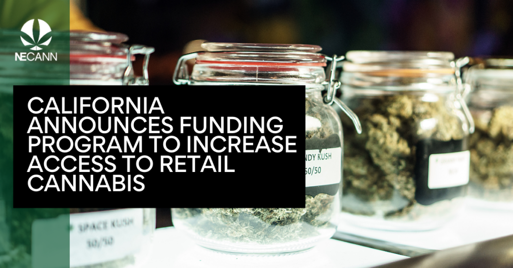 Retail Cannabis Access Grant Program in CA