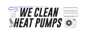 We Clean Heat Pumps Logo