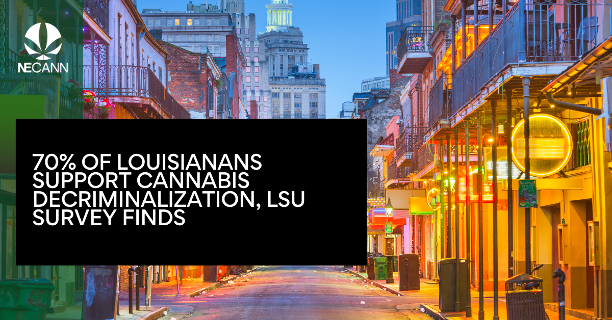 70 Support Cannabis Decriminalization in LA NECANN