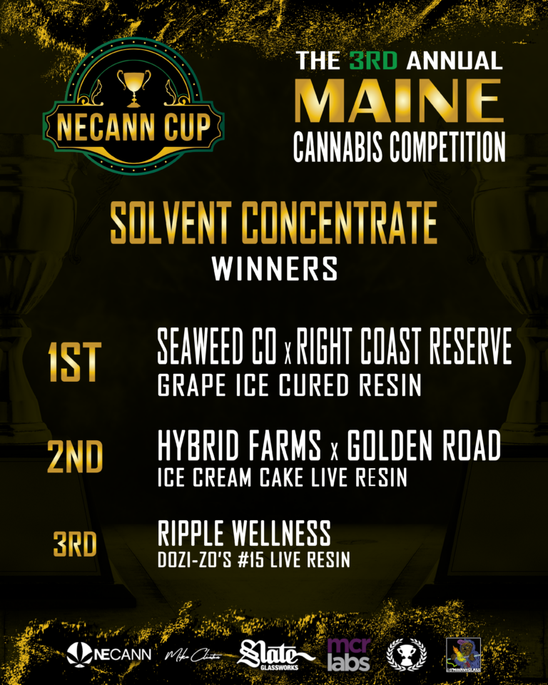 solvent NECANN Cup winners