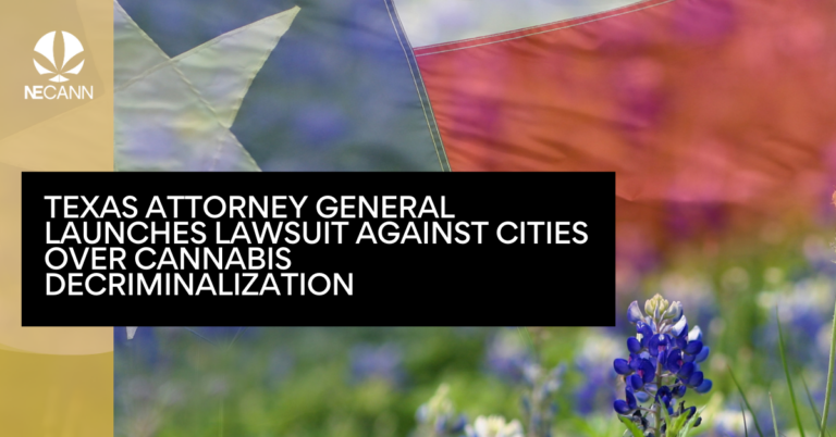 Texas Attorney General Launches Lawsuit Against Cities Over Cannabis Decriminalization