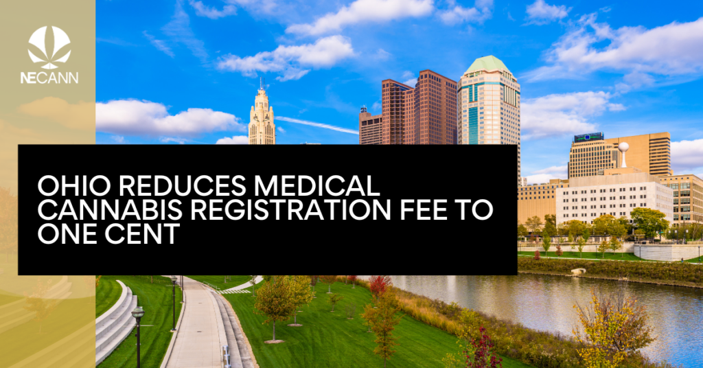 Ohio Reduces Medical Cannabis Registration Fee to One Cent