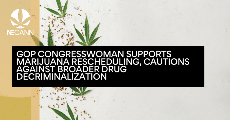 GOP Congresswoman Supports Marijuana Rescheduling, Cautions Against Broader Drug Decriminalization