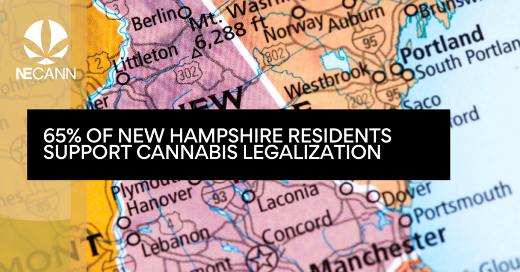 65% of New Hampshire Residents Support Cannabis Legalization