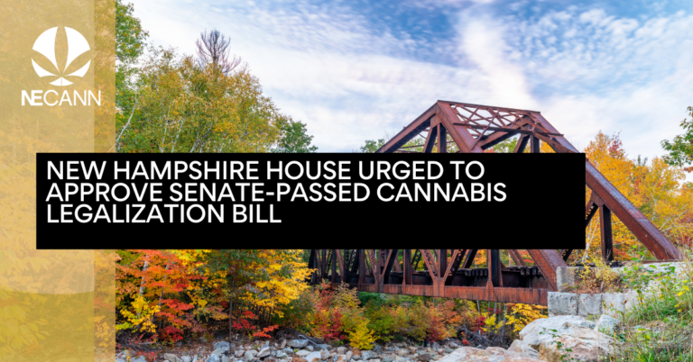 New Hampshire House Urged to Approve Senate-Passed Cannabis Legalization Bill