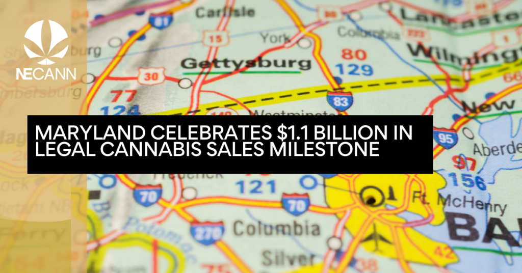 Maryland Celebrates $1.1 Billion in Legal Cannabis Sales Milestone