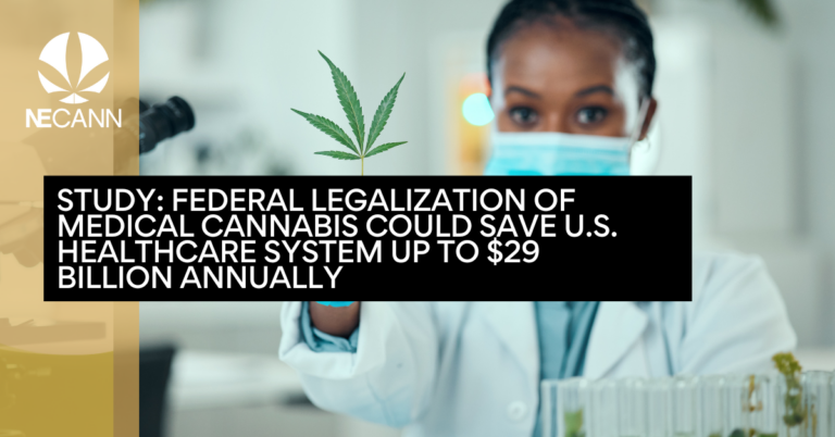 Study Federal Legalization of Medical Cannabis Could Save U.S. Healthcare System Up to $29 Billion Annually