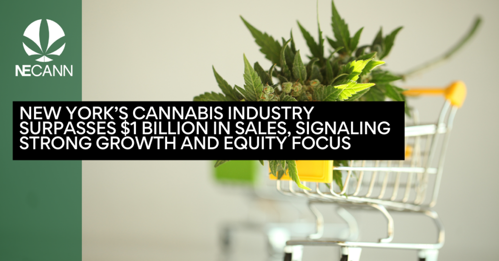 New York’s Cannabis Industry Surpasses $1 Billion in Sales, Signaling Strong Growth and Equity Focus