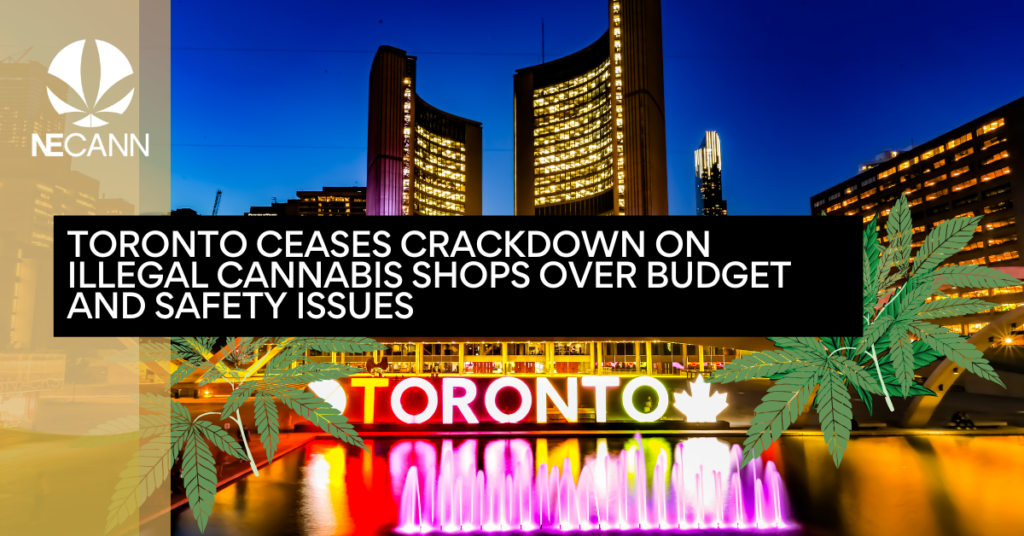 Toronto Ceases Crackdown on Illegal Cannabis Shops Over Budget and Safety Issues