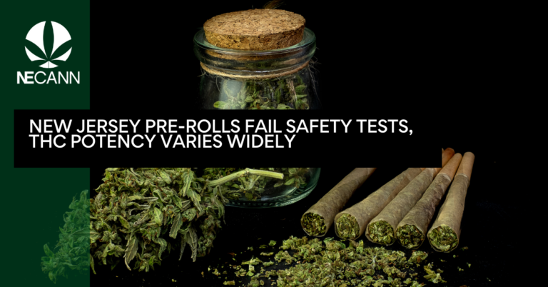 New Jersey Pre-Rolls Fail Safety Tests, THC Potency Varies Widely