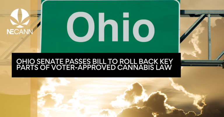 Ohio Senate Passes Bill to Roll Back Key Parts of Voter-Approved Cannabis Law