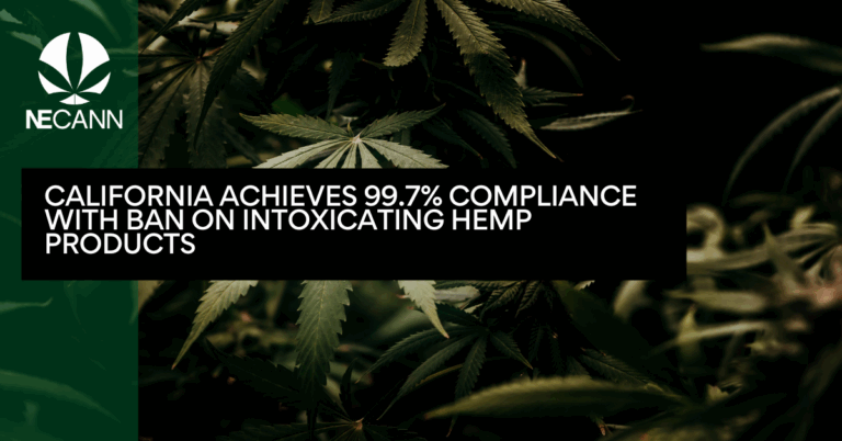 California Achieves 99.7% Compliance with Ban on Intoxicating Hemp Products