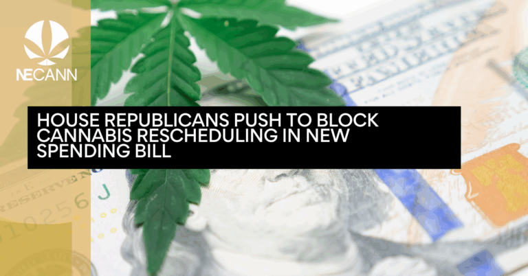 House Republicans Push to Block Cannabis Rescheduling in New Spending Bill