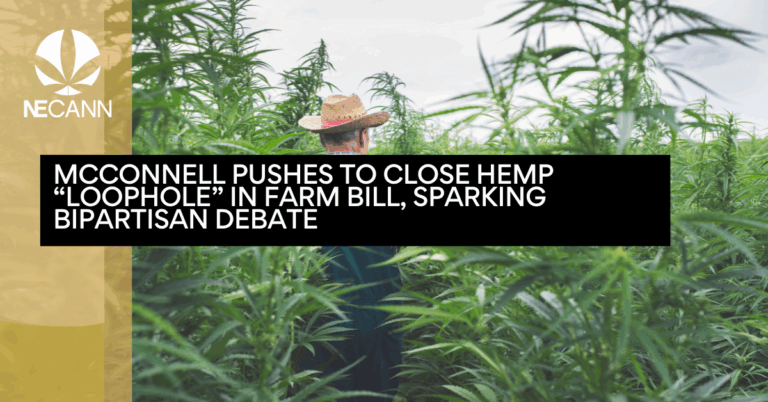 McConnell Pushes to Close Hemp “Loophole” in Farm Bill, Sparking Bipartisan Debate