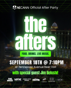 Updated NJ NECANN after party sign
